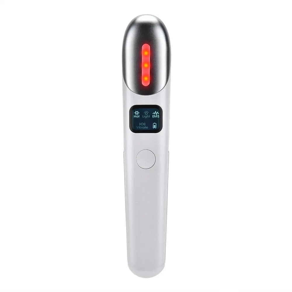 Augenmassagegerät, Mikrostrom Antifalten Massagegerät Wiederaufladbar 3 Massagemodus für Tränensäcke, Dunkle Kreise, Augenringe, Schwellungenn Augenmassagegerät, Mikrostrom Antifalten Massagegerät Wiederaufladbar 3 Massagemodus für Tränensäcke, Dunkle Kreise, Augenringe, Schwellungenn